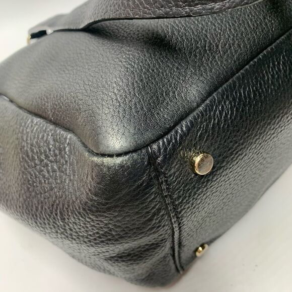 Kate Spade New York Leather Tote Bag Black Large - Picture 8 of 12